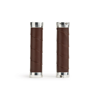 Brooks Slender Leather Grips - Brown 130/130