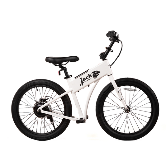 JackRabbit OG2 - Lightweight & Compact Micro eBike, White