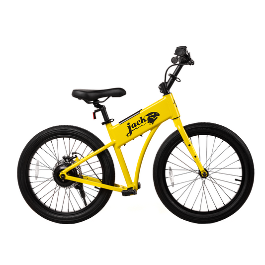 JackRabbit OG2 - Lightweight & Compact Micro eBike, Yellow
