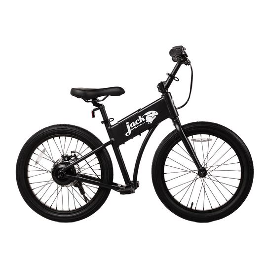 JackRabbit OG2 - Lightweight & Compact Micro eBike, Black