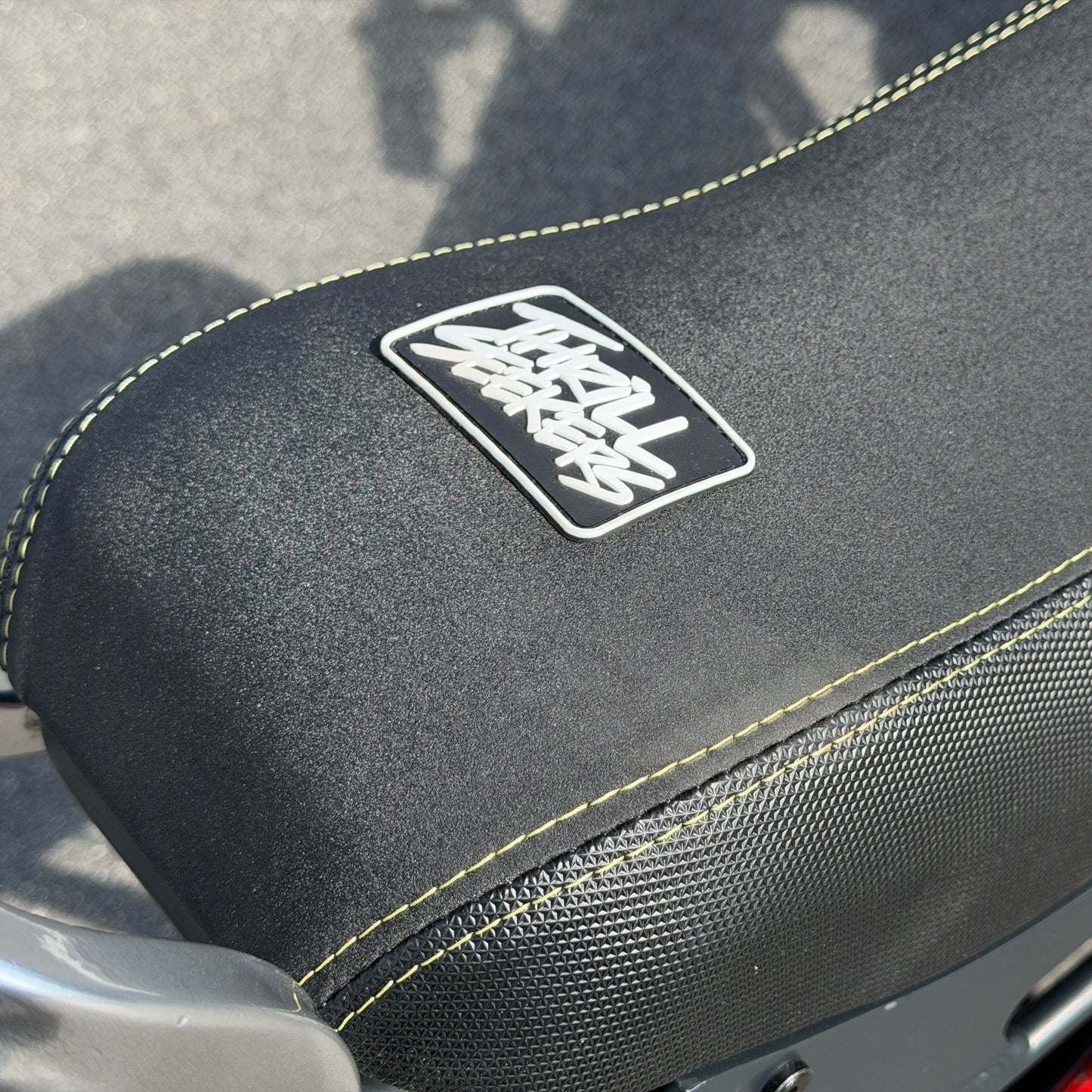 Thrill Seekers Black Suede Saddle