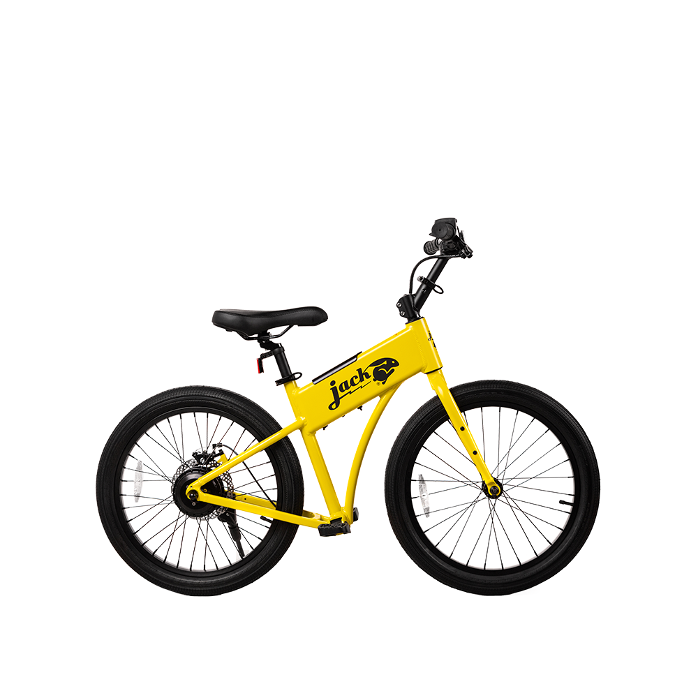 amigo mountainbike 26 inch JackRabbit OG2 - Lightweight & Compact Micro eBike, Yellow