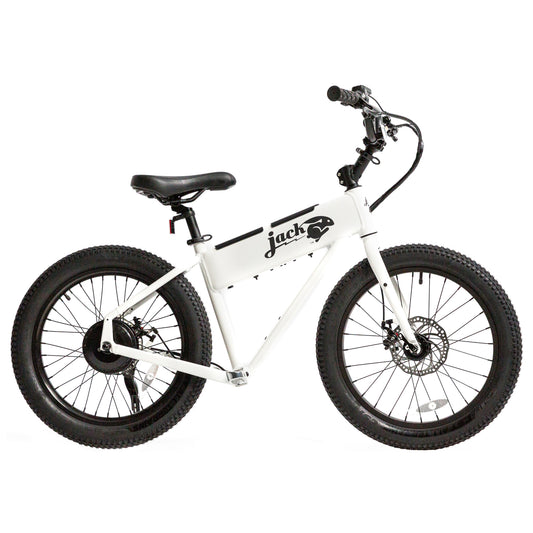 JackRabbit XG - Lightweight & Compact "Big" Micro eBike, White