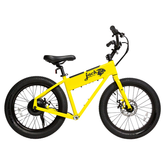 JackRabbit XG - Lightweight & Compact "Big" Micro eBike, Yellow