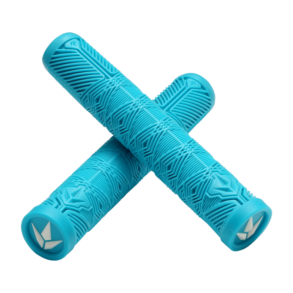 Envy Handgrips V3 (TPR) - Teal (Pair) | JackRabbit eBike