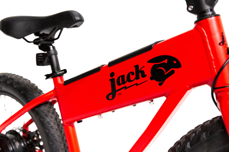 Jack Rabbit Bike Mod JackRabbit XG - Lightweight & Compact Mini Electric Motorbike, Red ...