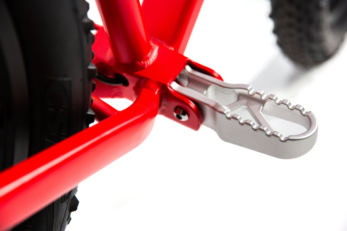 JackRabbit XG - Lightweight & Compact "Big" Micro eBike, Red