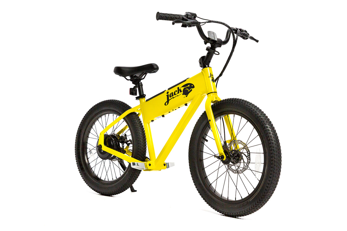 JackRabbit XG - Lightweight & Compact "Big" Micro eBike, Yellow
