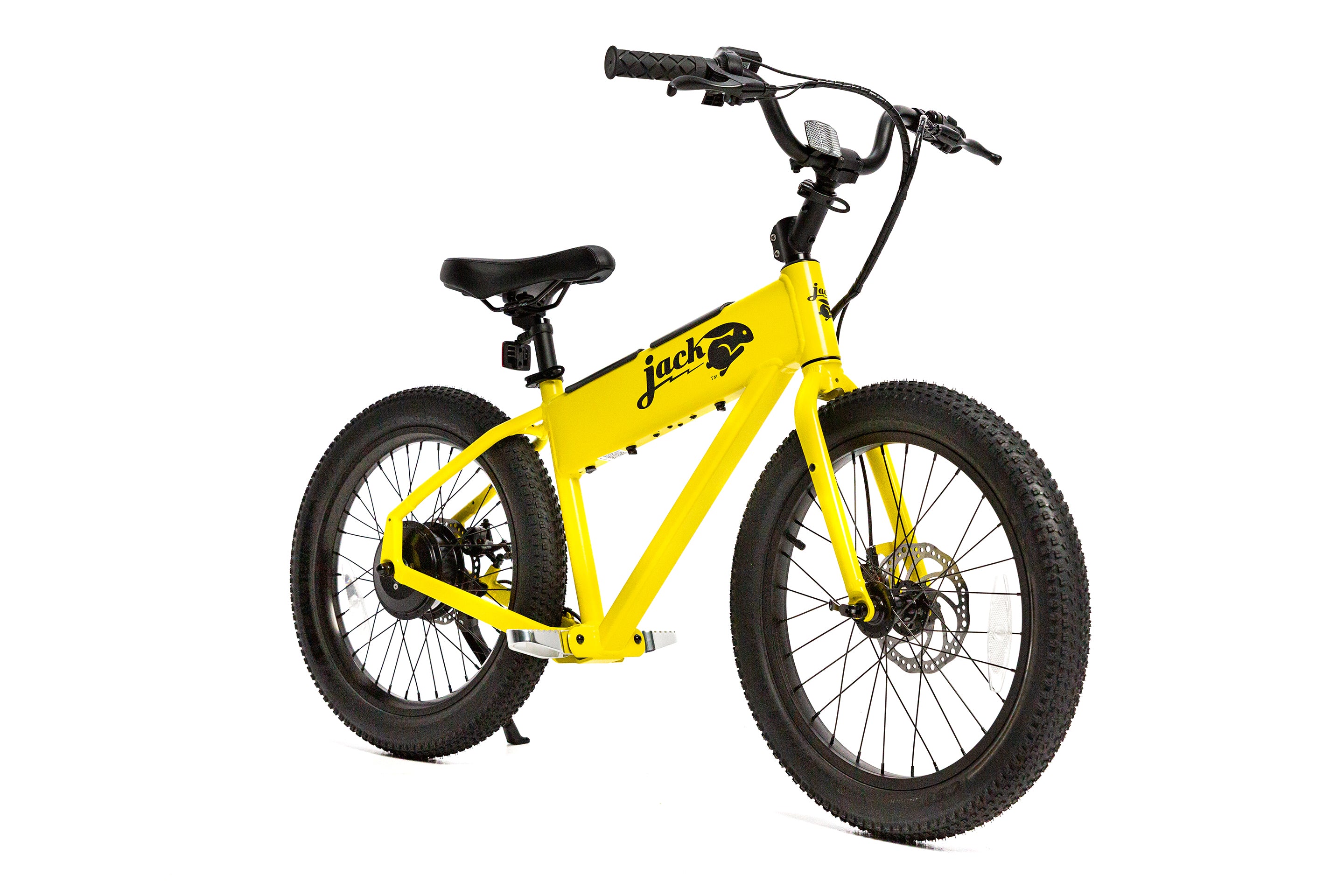 Jack Rabbit Bike Mod JackRabbit XG - Lightweight & Compact XL Micro eBike, Yellow ...