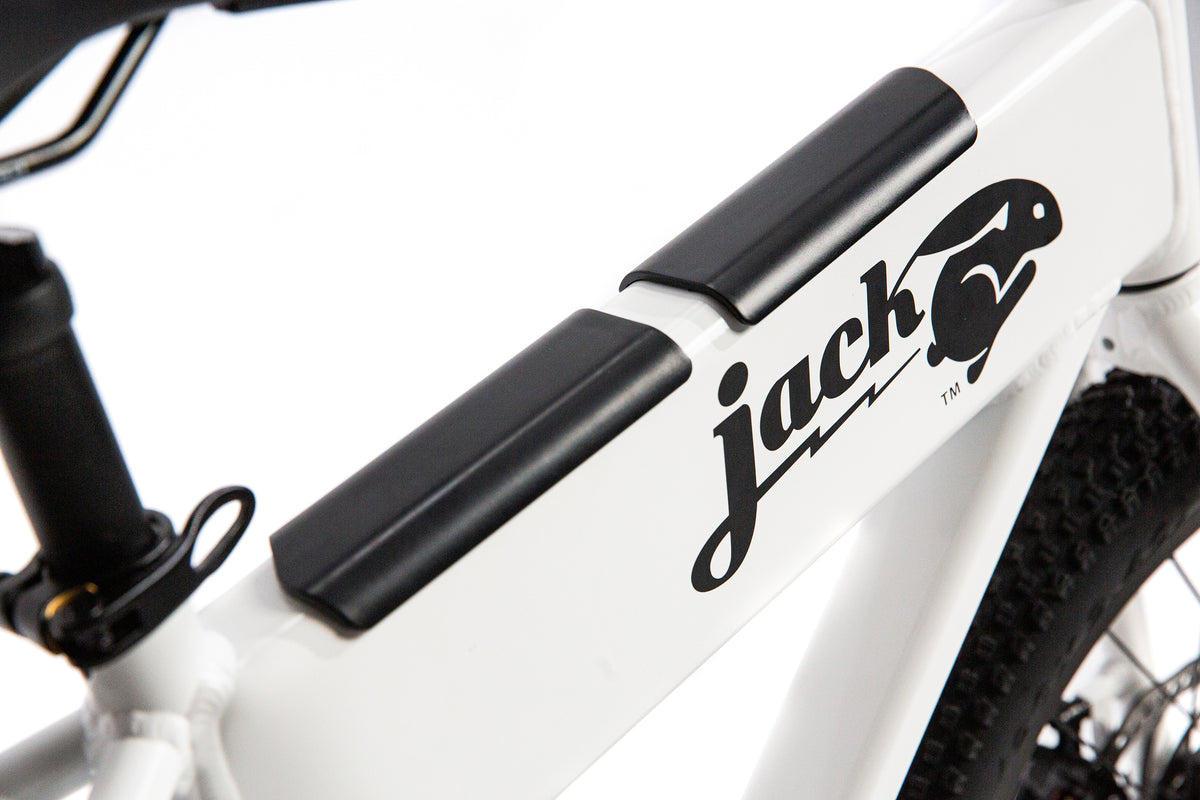 JackRabbit XG - Lightweight & Compact "Big" Micro eBike, White