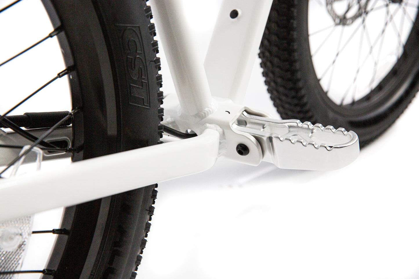 JackRabbit XG - Lightweight & Compact "Big" Micro eBike, White