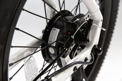 JackRabbit XG - Lightweight & Compact "Big" Micro eBike, White