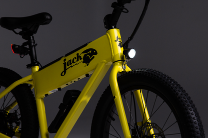 JackRabbit XG - Lightweight & Compact "Big" Micro eBike, White