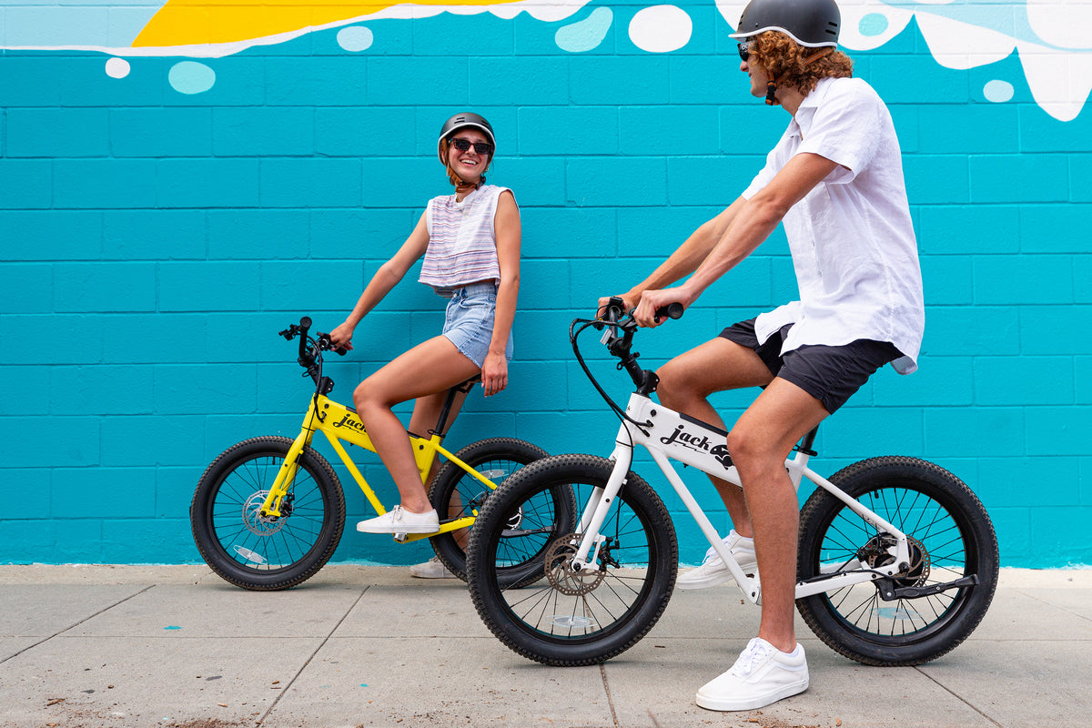 JackRabbit XG - Lightweight & Compact "Big" Micro eBike, Yellow