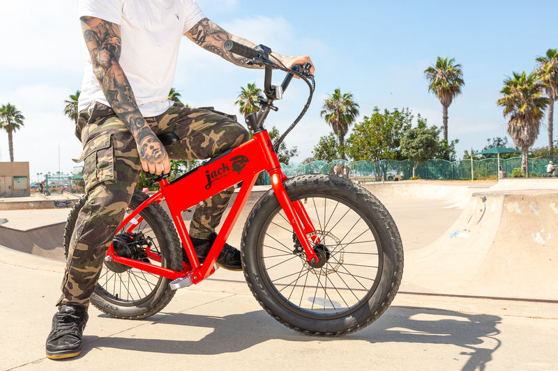 Jack Rabbit Bike Mod JackRabbit XG - Lightweight & Compact Mini Electric Motorbike, Red ...