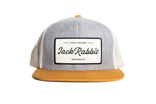 JackRabbit San Diego Original Flat Bill Hat – JackRabbit eBike