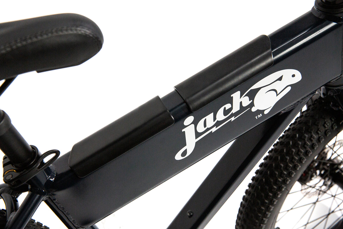 JackRabbit XG - Lightweight & Compact "Big" Micro eBike, Black