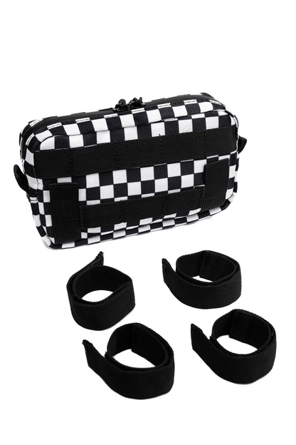 Thrill Seekers Checkered Bar Bag