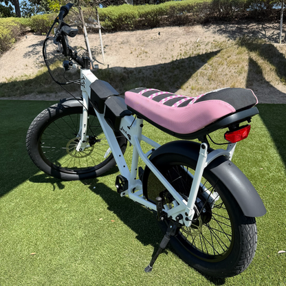 Thrill Seekers Pink Chex Saddle