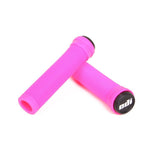 ODI Longneck Soft Flangeless Grips 135mm - Pink