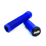 ODI Longneck Soft Flangeless Grips 135mm - Bright Blue