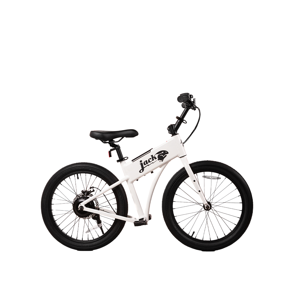 JackRabbit OG2 - Lightweight & Compact Micro eBike, White