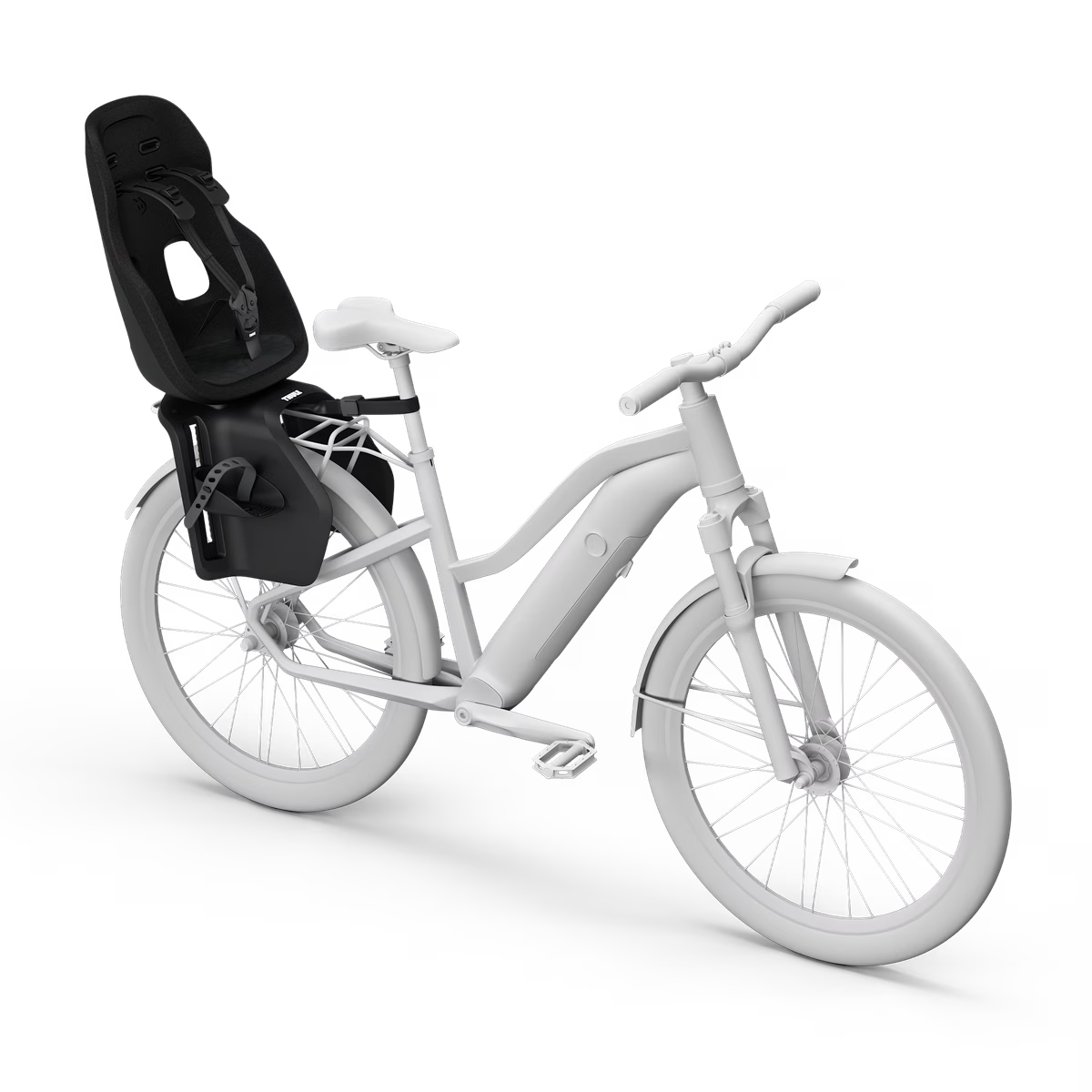Thule Yepp Nexxt 2 maxi rack mount child bike seat midnight black
