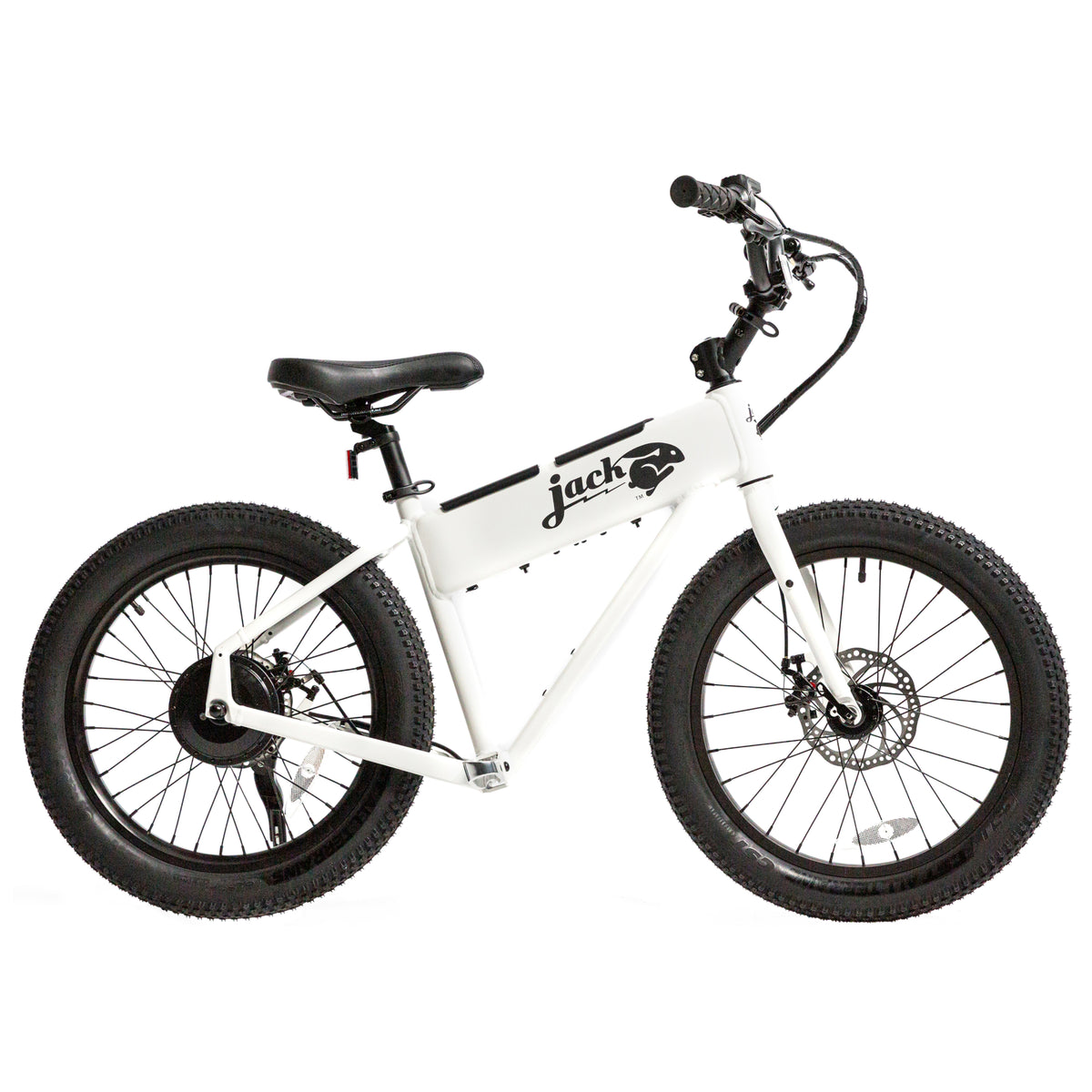Jack Rabbit Bike Mod JackRabbit XG - Lightweight & Compact Mini Electric Motorbike, White ...