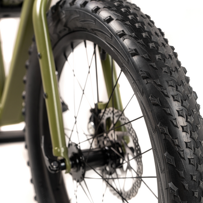 JackRabbit XG Pro - Lightweight & Compact "Big" Pro Micro eBike, Army Green