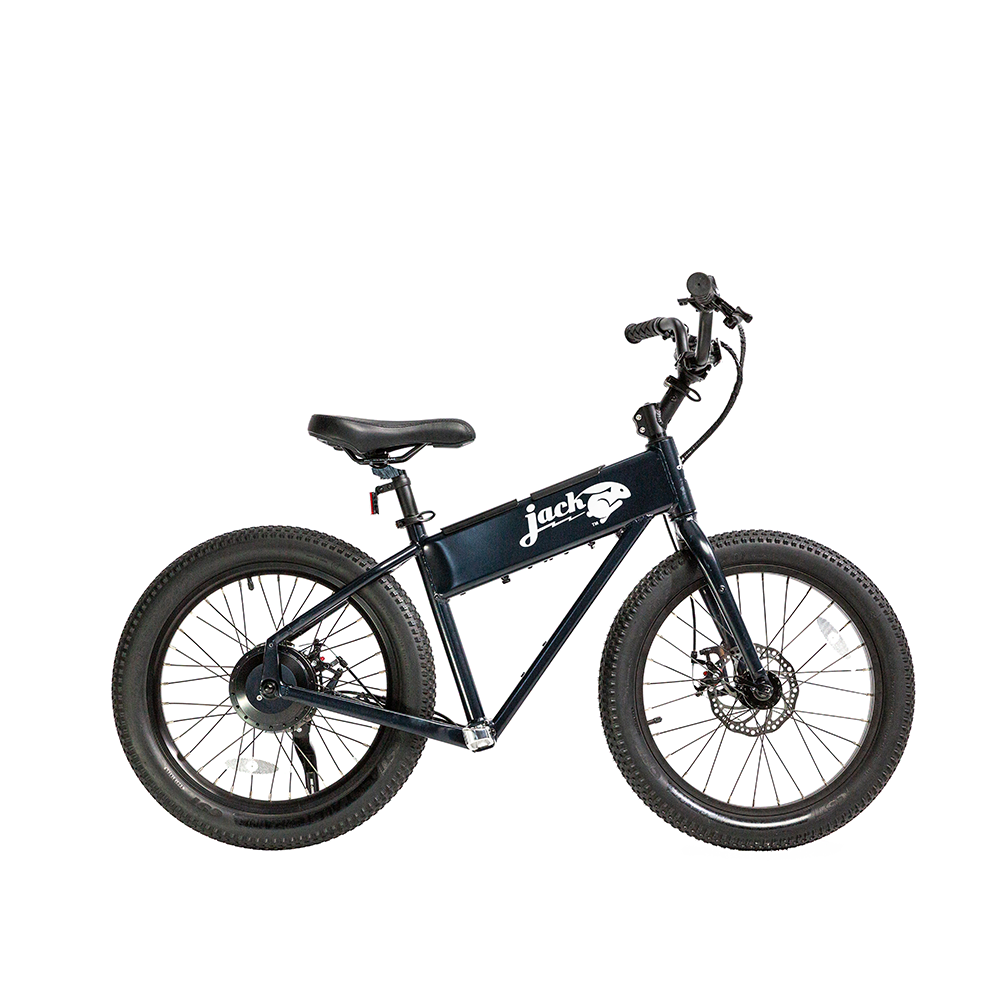 JackRabbit XG - Lightweight & Compact "Big" Micro eBike, Black