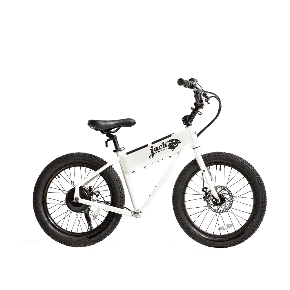 JackRabbit XG - Lightweight & Compact "Big" Micro eBike, White