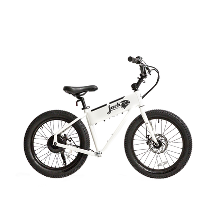 JackRabbit XG - Lightweight & Compact "Big" Micro eBike, White