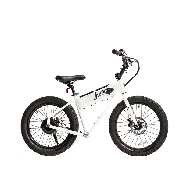 JackRabbit XG - Lightweight & Compact "Big" Micro eBike, White