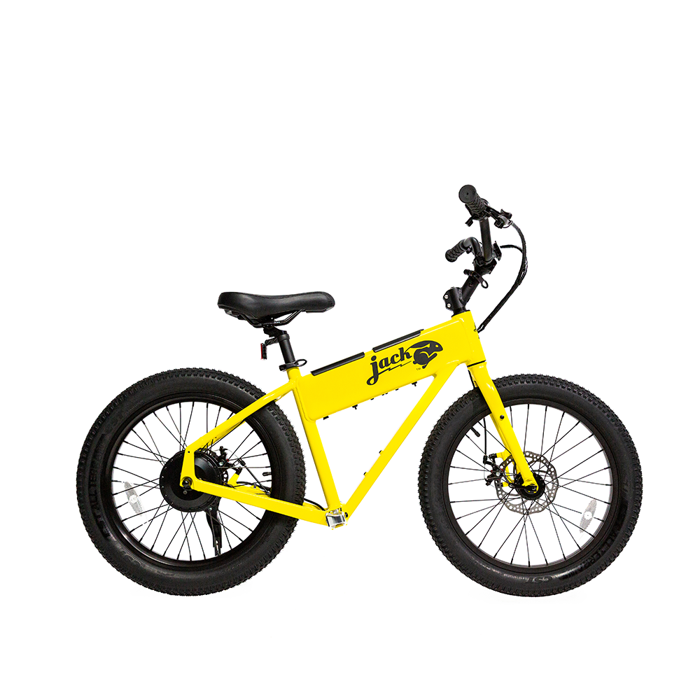 JackRabbit XG - Lightweight & Compact "Big" Micro eBike, Yellow