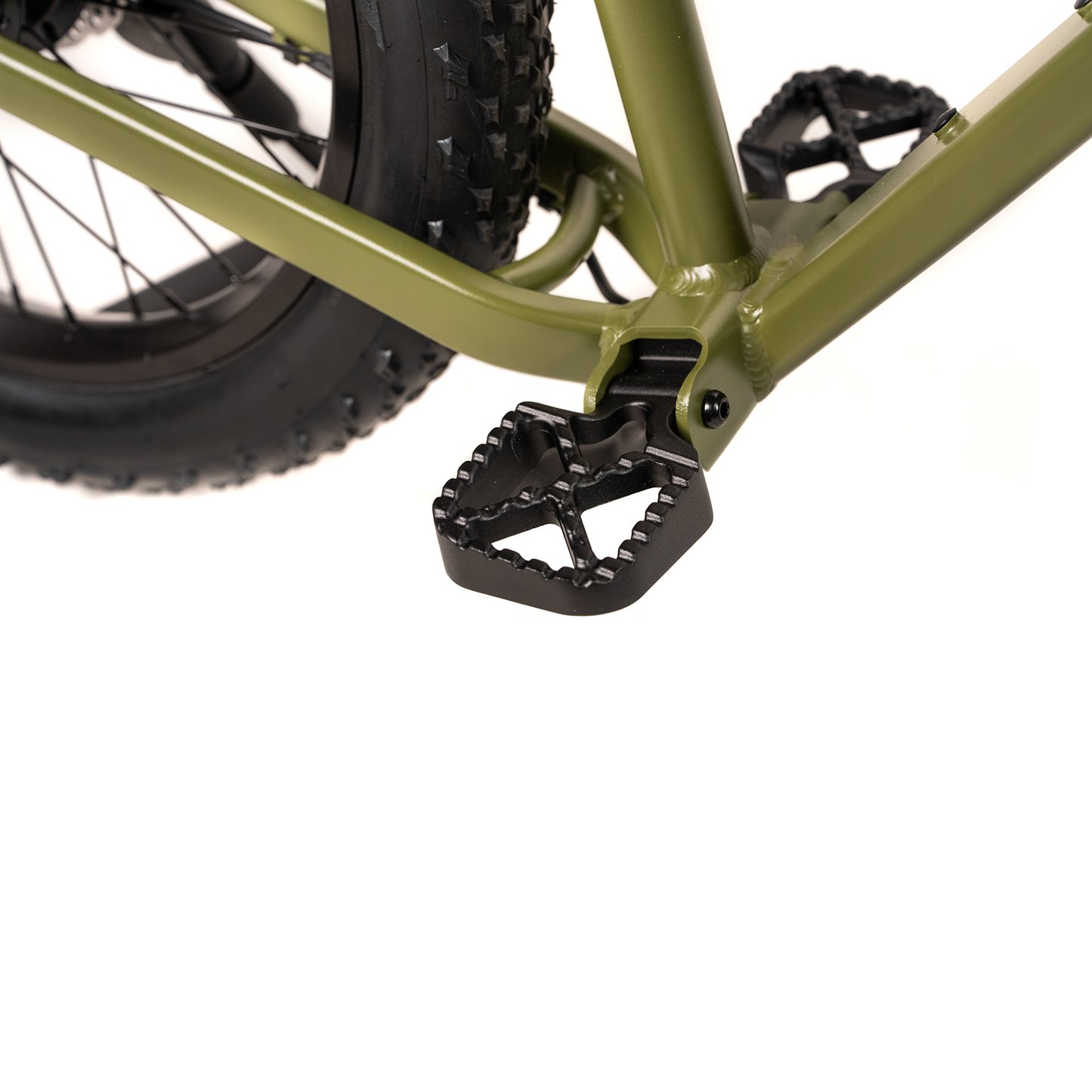 JackRabbit XG Pro - Lightweight & Compact "Big" Pro Micro eBike, Army Green