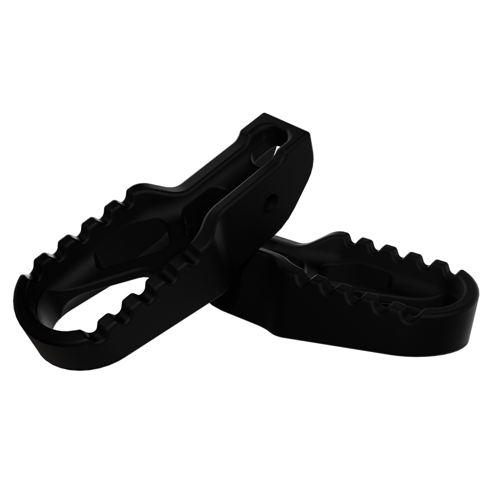 Moto-Style Footpegs for OG2, OG2 Pro, XG, XG Pro, and MG - Black