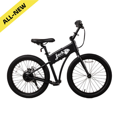 JackRabbit OG - Lightweight & Compact Micro eBike, Black