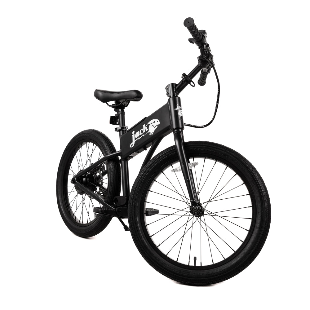 JackRabbit OG - Lightweight & Compact Micro eBike, Black