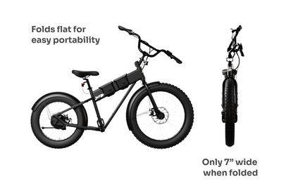 JackRabbit MG Renegade - Lightweight Micro Hauler, Black