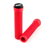 ODI Longneck Soft Flangeless Grips 135mm - Fire Red