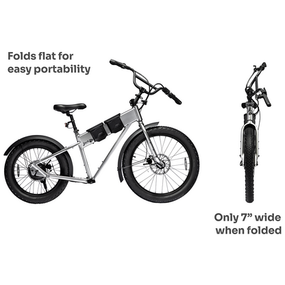 JackRabbit MG Renegade - Lightweight Micro Hauler, Silver