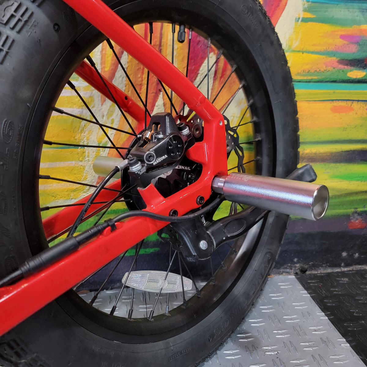 BMX Peg Adapters Rear Axle