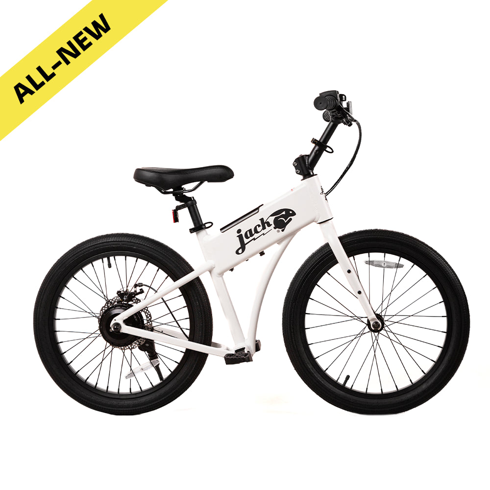 JackRabbit OG - Lightweight & Compact Micro eBike, Black