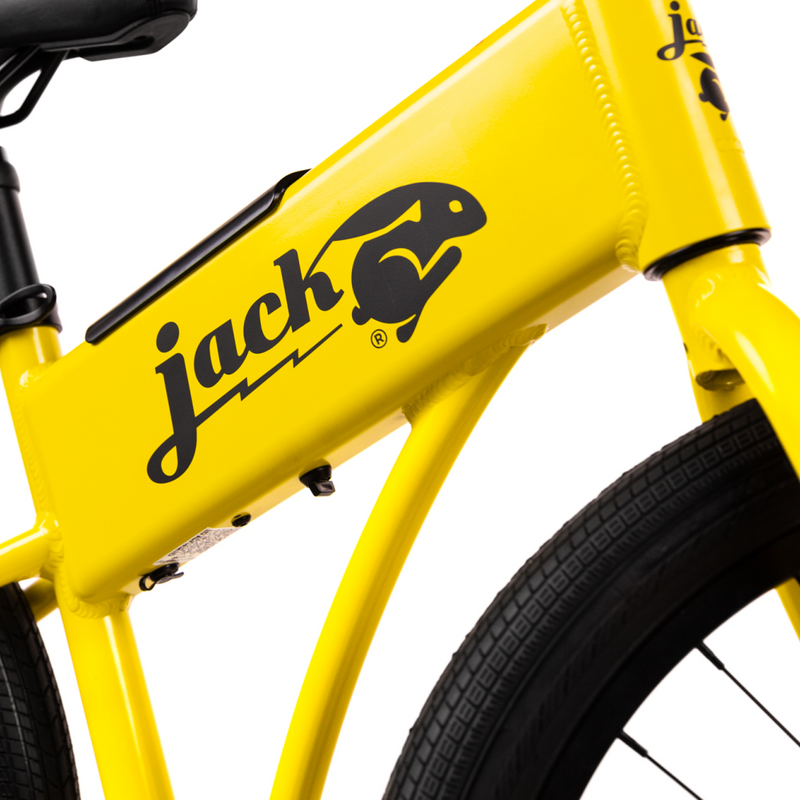 JackRabbit OG2 - Lightweight & Compact Micro eBike, Yellow