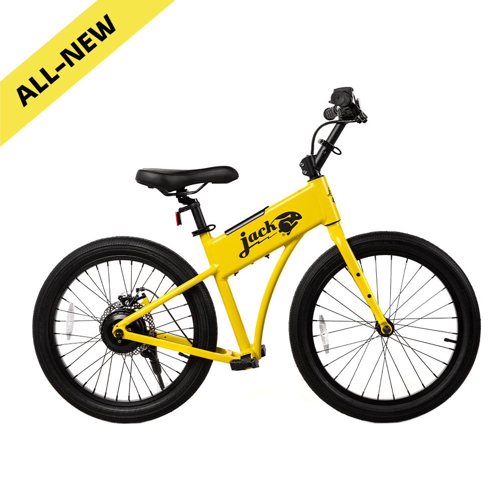 JackRabbit OG - Lightweight & Compact Micro eBike, Black