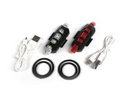LED Front & Rear Light Set